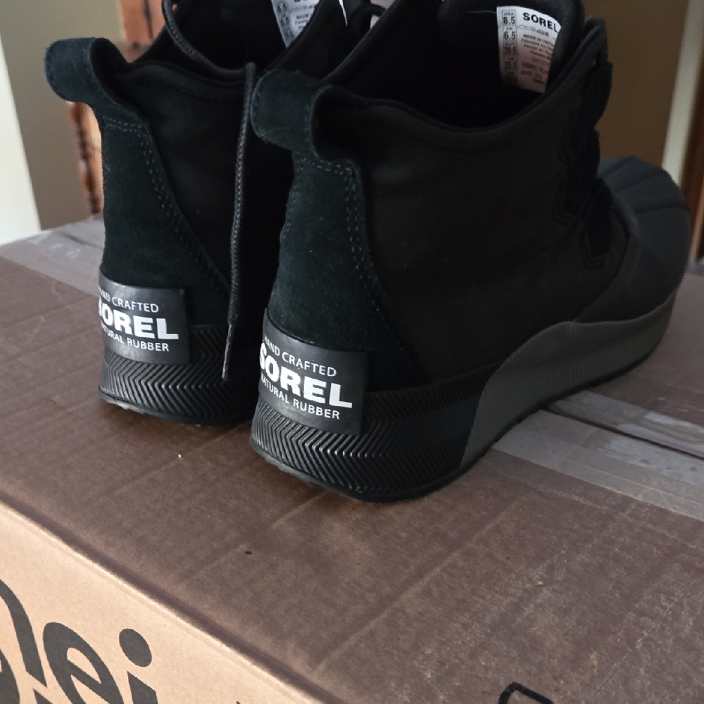 Sorel Men's Black Rain & Snow Boots